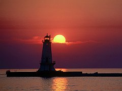 Sunset on the Lighthouse